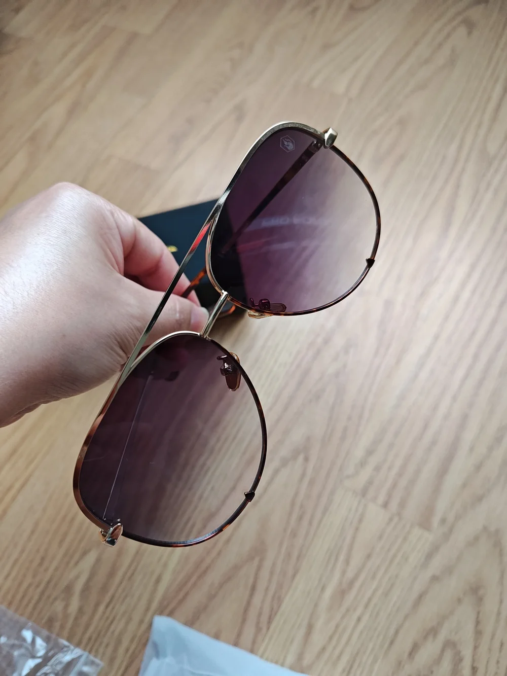 American Bonfire Hollywood Gray Gradient Sunglasses